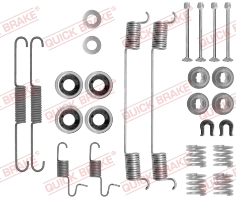Accessory Kit, brake shoes